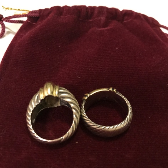 💯 authentic David Yurman cable rings - Picture 5 of 5